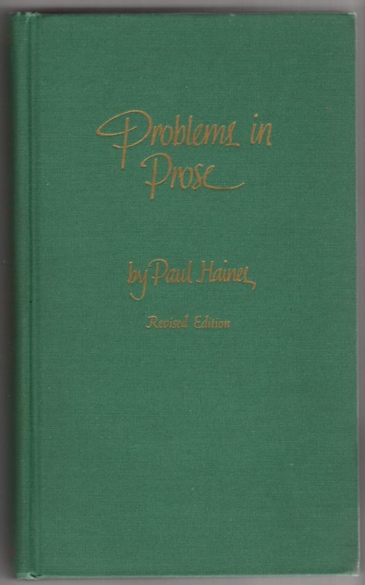 Image for Problems in Prose