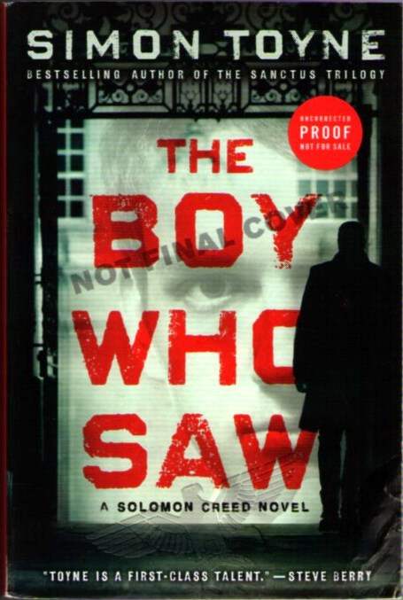Image for The Boy Who Saw: A Solomon Creed Novel
