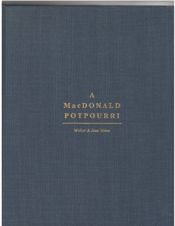 Image for A MacDonald Potpourri