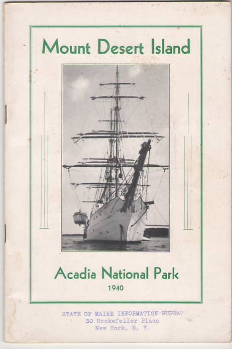 Mount Desert Island / Acadia National Park 1940 Image for Mount Desert Island / Acadia National Park 1940