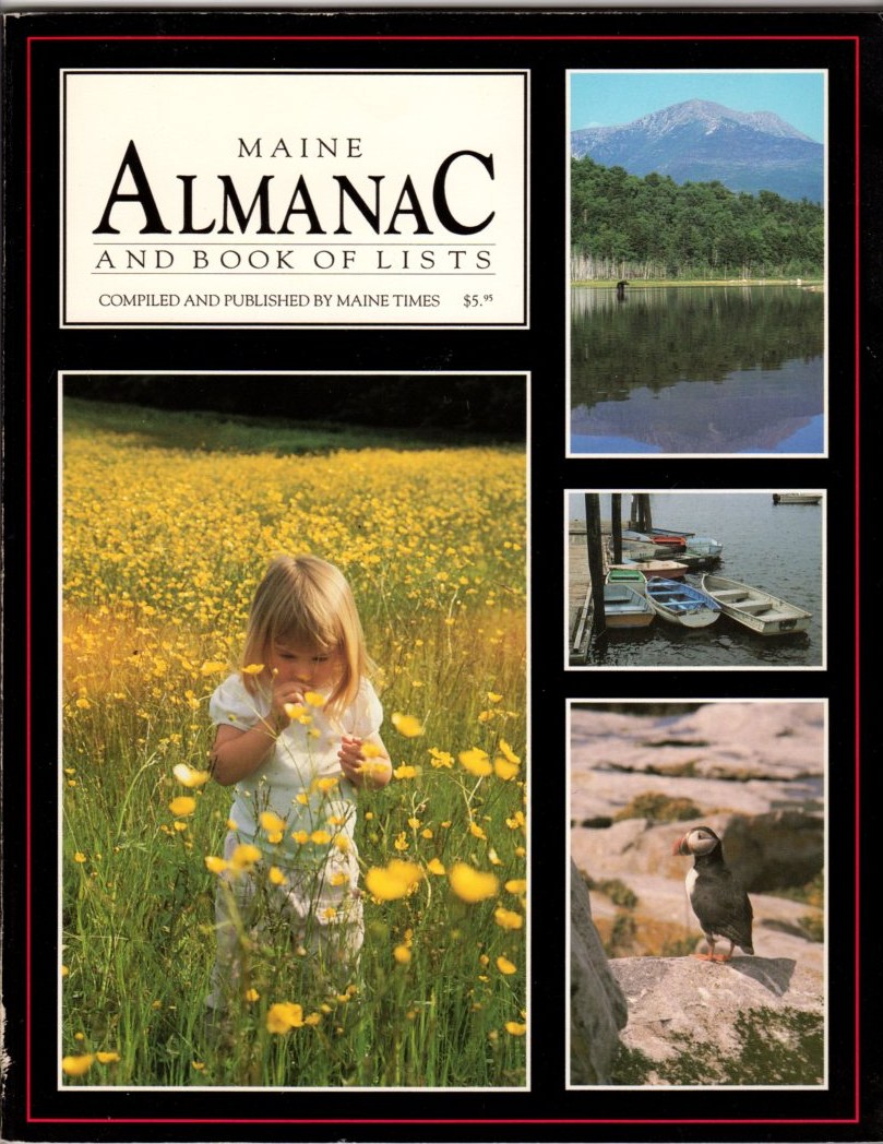 Maine Almanac and Book of Lists Image for Maine Almanac and Book of Lists