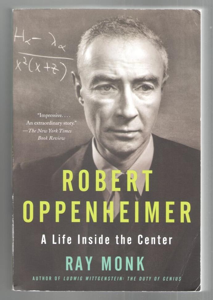 Image for Robert Oppenheimer: A Life Inside the Center