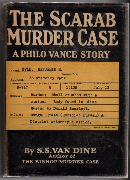 Image for The Scarab Murder Case