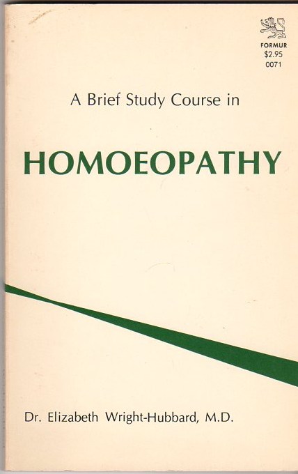 Image for A Brief Course in Homoeopathy