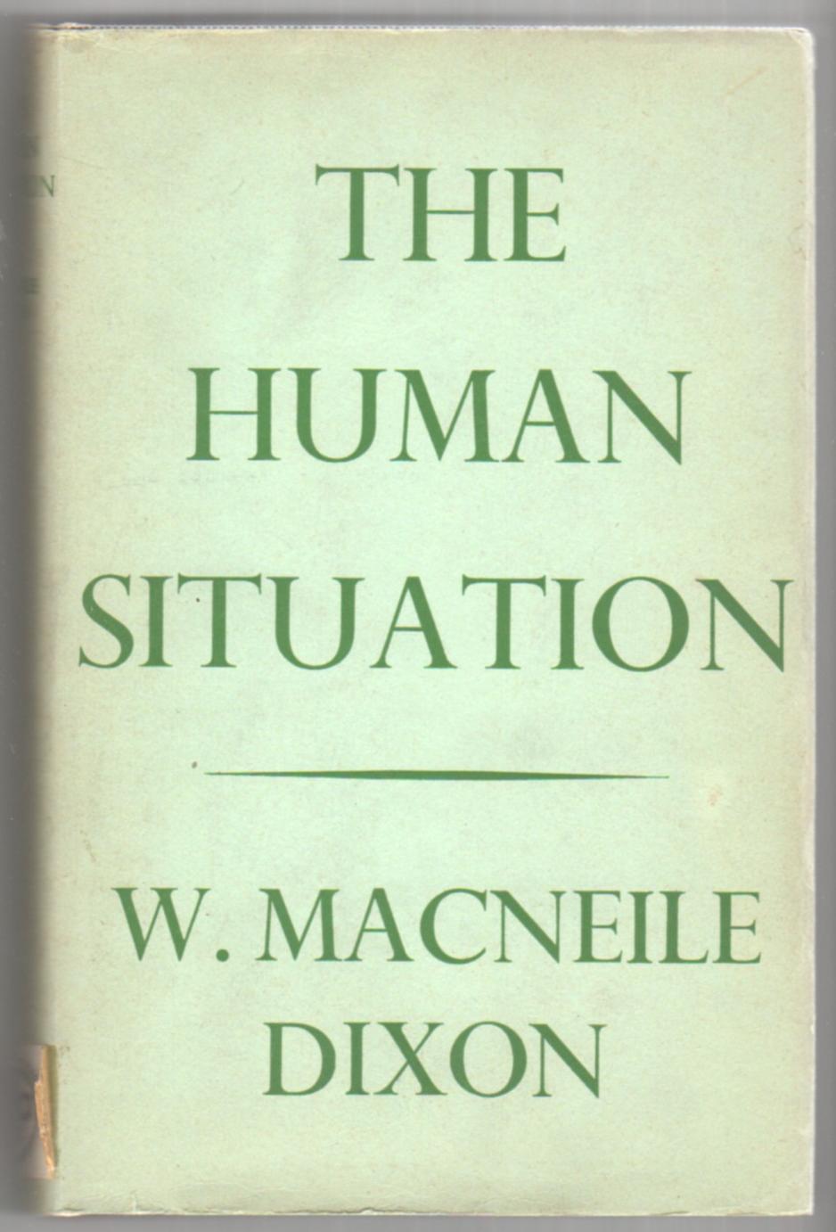 Image for The Human Situation