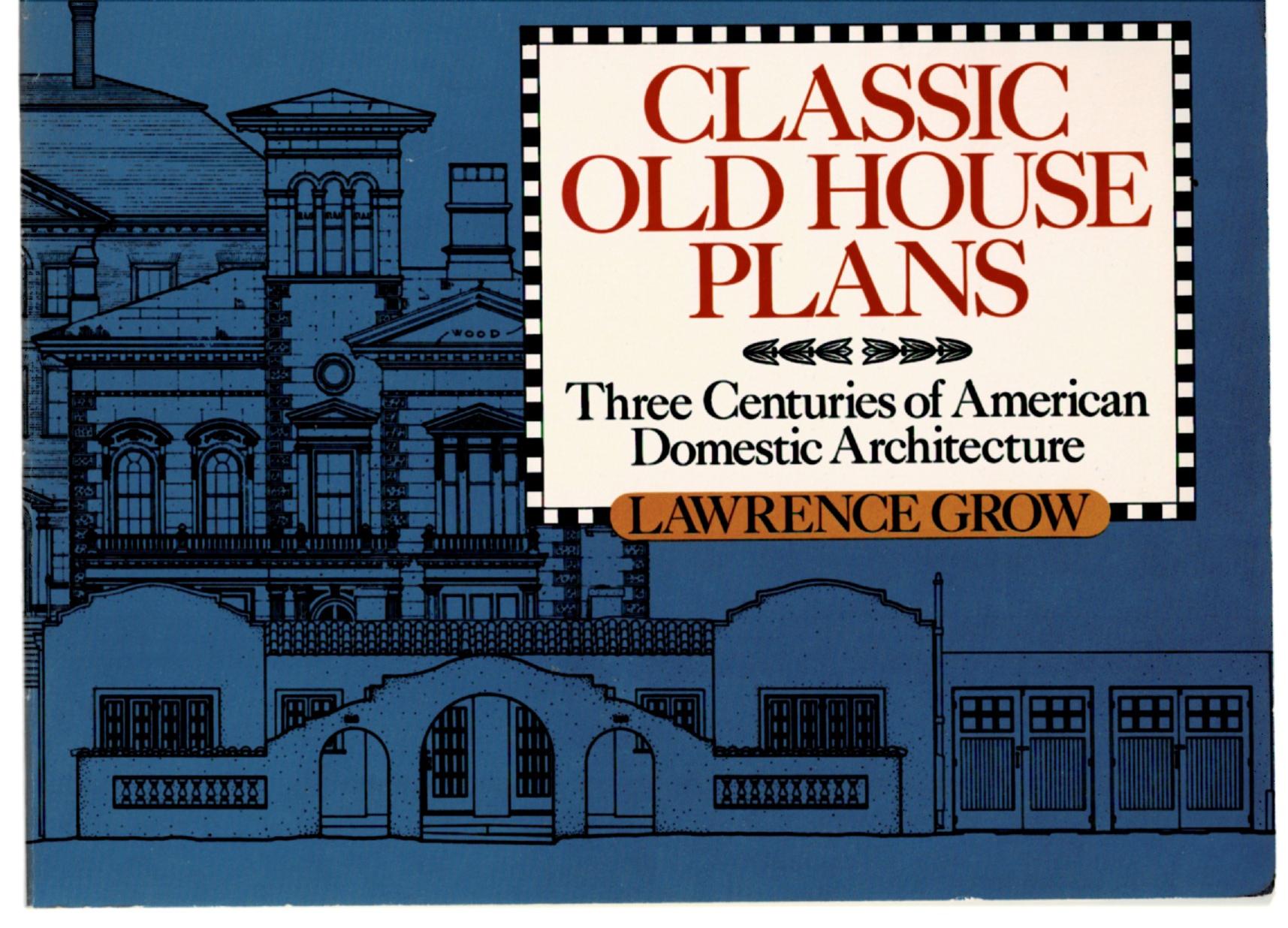 Image for Class Old House Plans