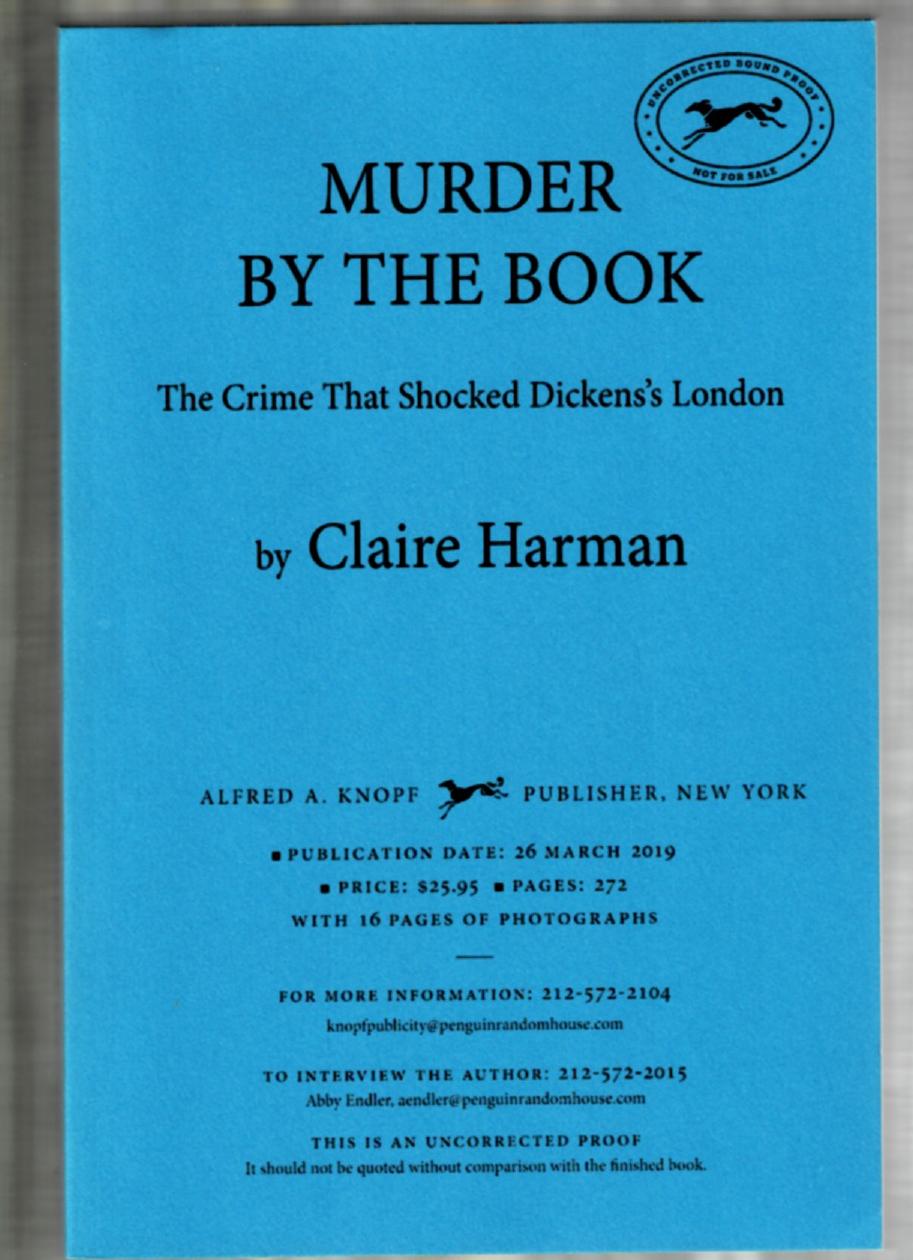 Image for Murder By the Book: The Crime That Shocked Dickens' London