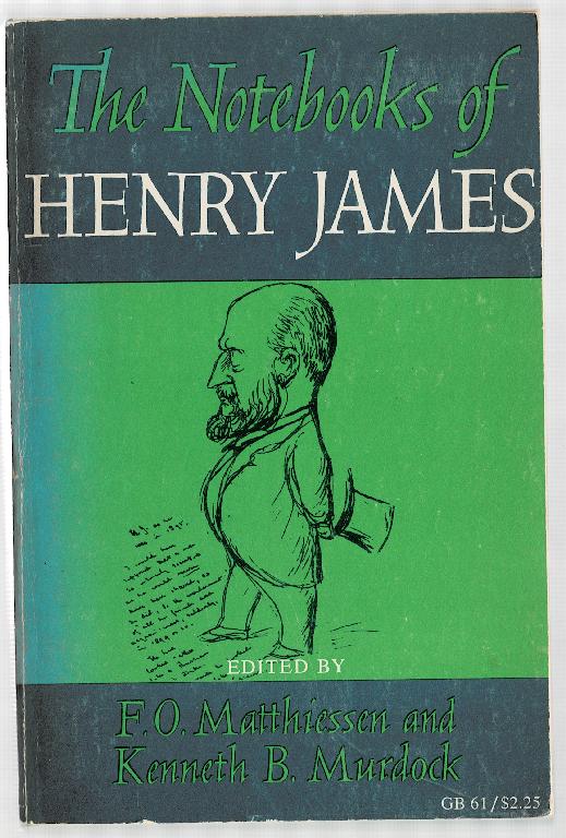 Image for The Notebooks of Henry James