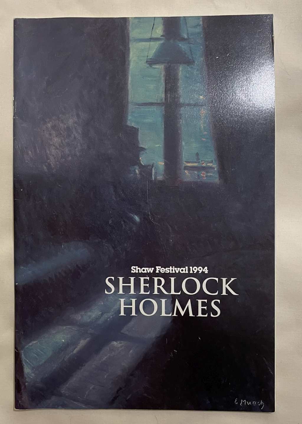 Shaw Festival 1994 Program: William Gillette's play 