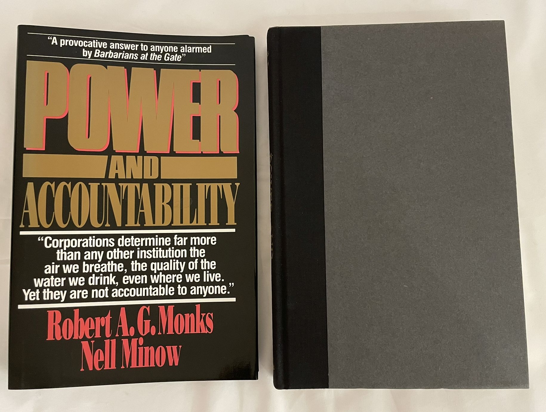 Power and Accountability